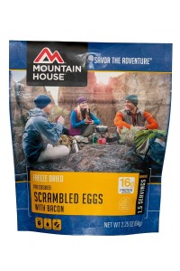 Mountain House Scrambled Eggs with Bacon