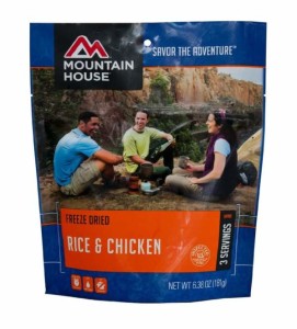 mountain house rice and chicken
