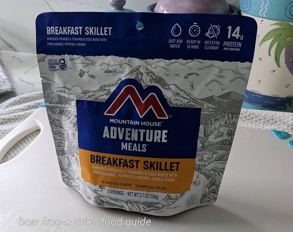 Mountain House Breakfast Skillet for breakfast | Mountain House Breakfast Skillet Review