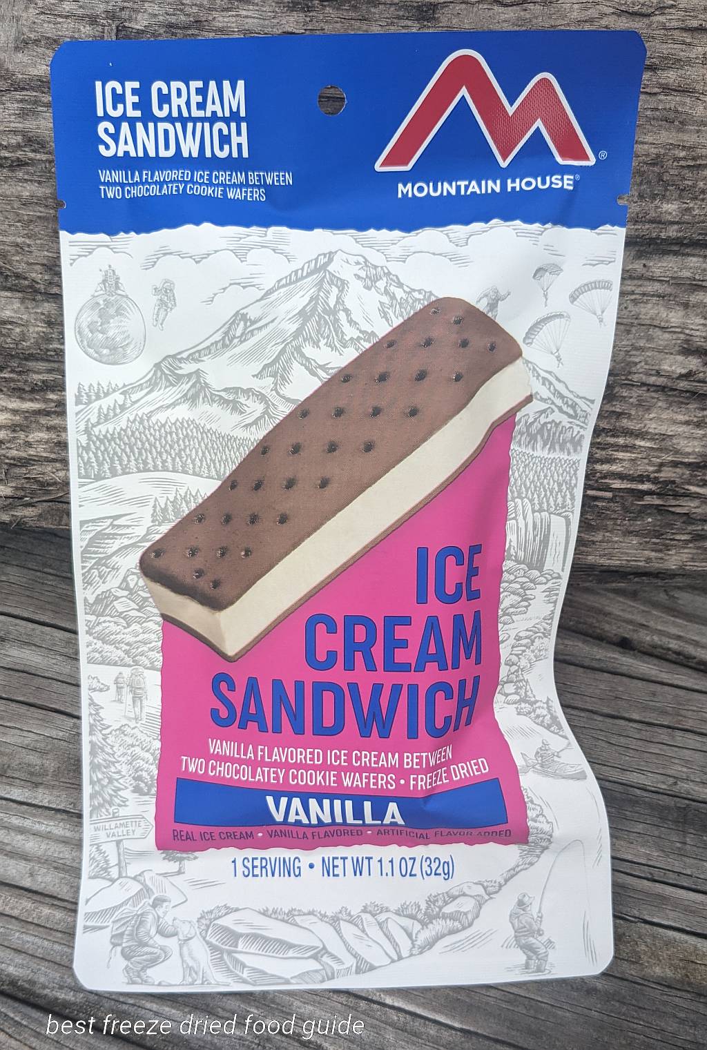 Mountain House Vanilla Ice Cream Sandwich Review | Freeze Dried Survival & Emergency Food | Freeze Dried Backpacking & Camping Food | Mountain House freeze dried meals | Mountain House freeze dried food