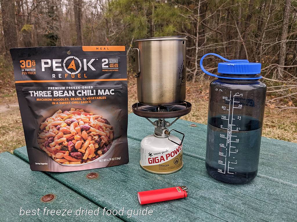 Peak Refuel Three Bean Chili Review | Freeze Dried Survival & Emergency Food | Freeze Dried Backpacking & Camping Food | Peak Refuel Freeze Dried Food