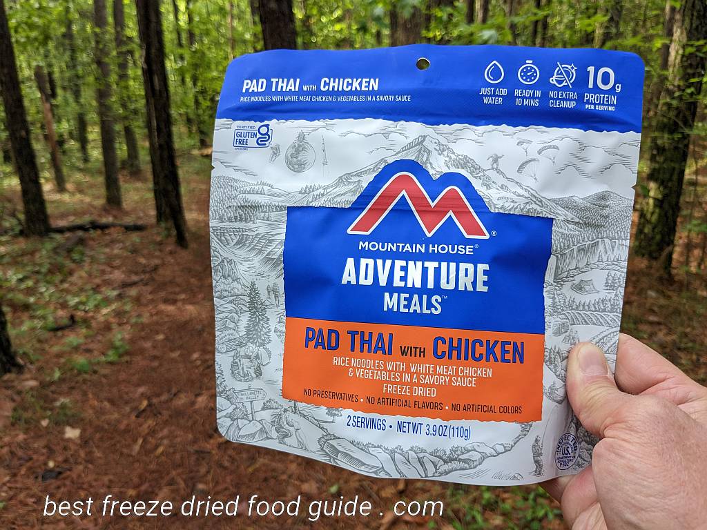 Mountain House Pad Thai Review | Mountain House Pad Thai with Chicken Review | Freeze Dried Survival & Emergency Food | Freeze Dried Backpacking & Camping Food | Mountain House freeze dried meals | Mountain House freeze dried food
