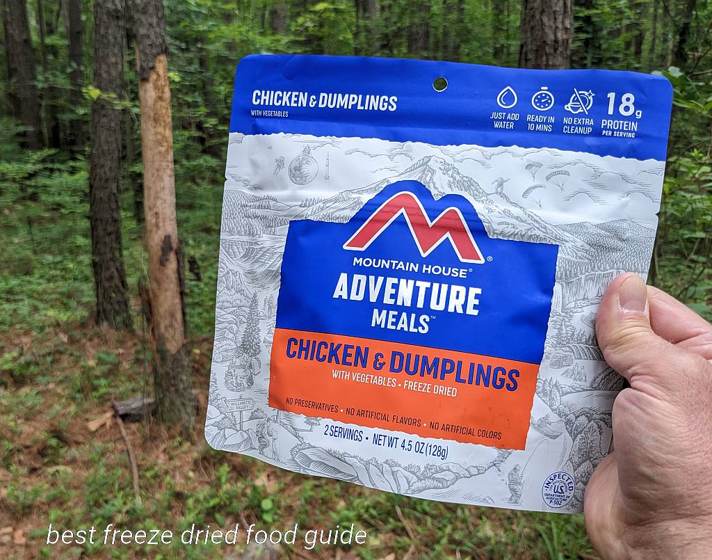 Mountain House Chicken and Dumplings Review | Freeze-Dried emergency Food | Freeze-Dried Camping Food | freeze-dried backpacking food | Mountain House freeze-dried meals | Mountain House freeze-dried food | freeze-dried camping food